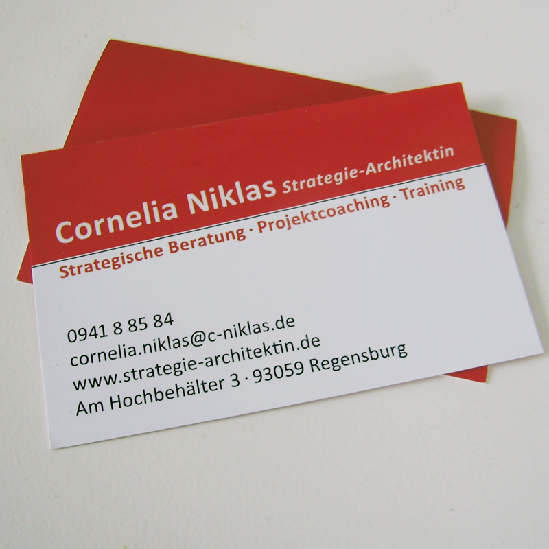 Visitenkarte Strategie-Architektin, Cornelia Niklas